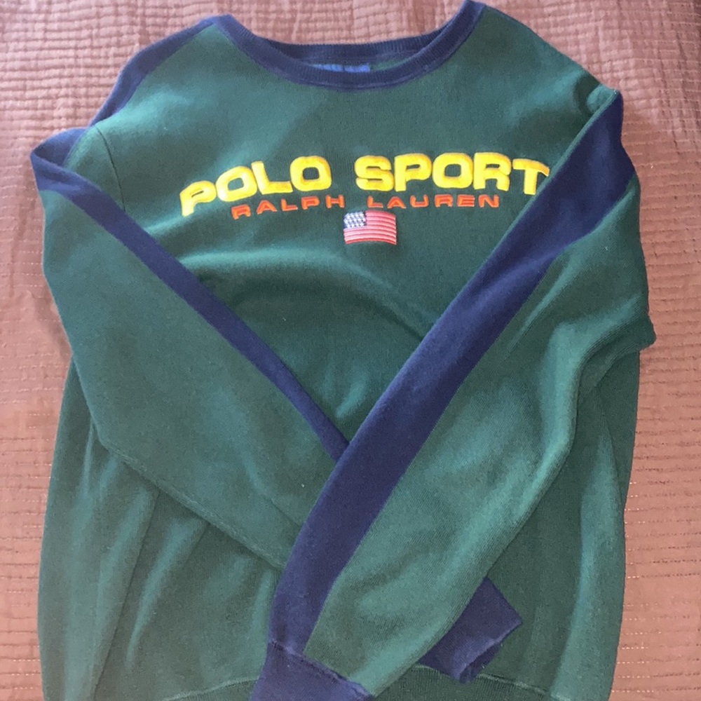 Polo Sport Long-sleeve Crewneck Sweatshirt